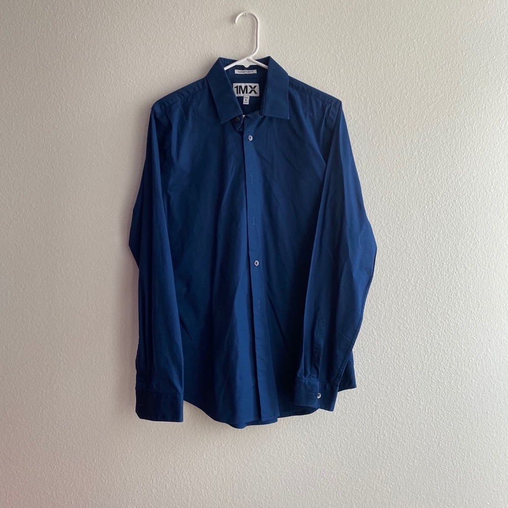 Men’s Extra Slim Fit Express Dress Shirt Size M